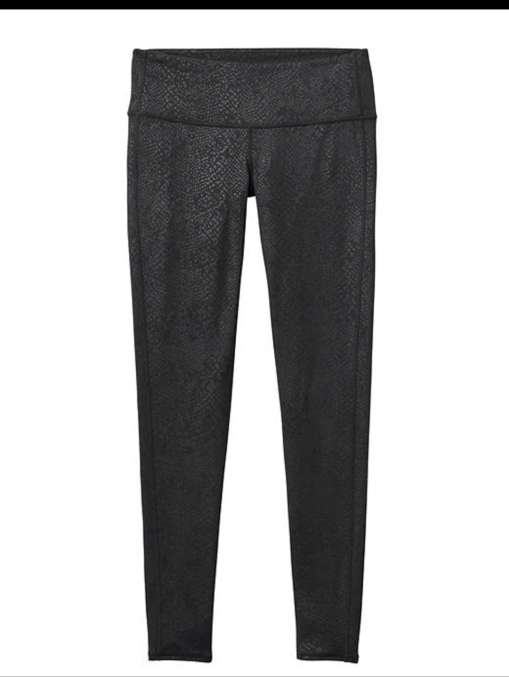 Victoria's Secret Black Metallic Snake-Print Leggings - Picture 3 of 6